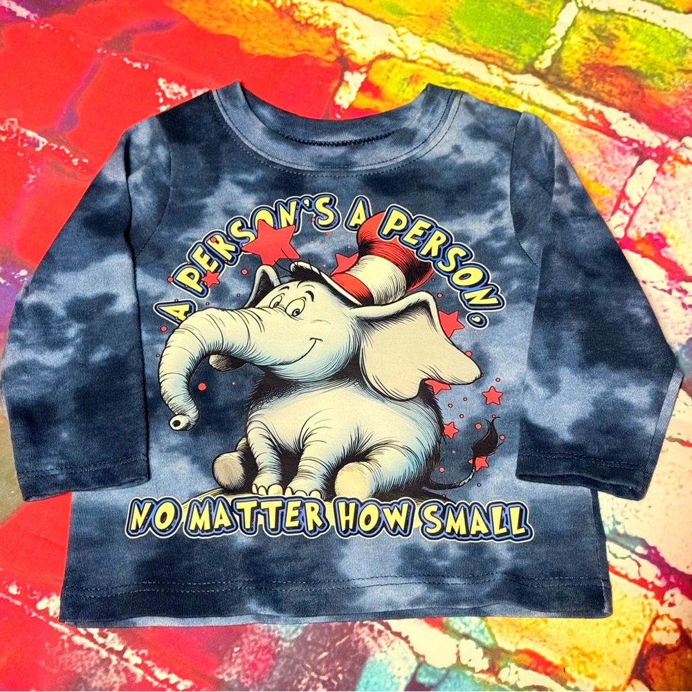 Garanimals Long Sleeve Tee with Cat in the Hat print 3-6 months